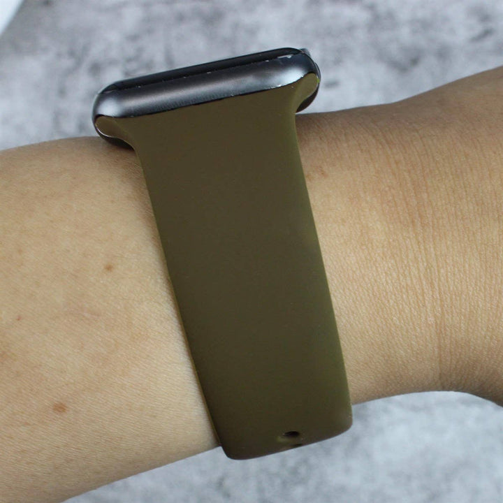Solid Silicone Bands for Apple Watch