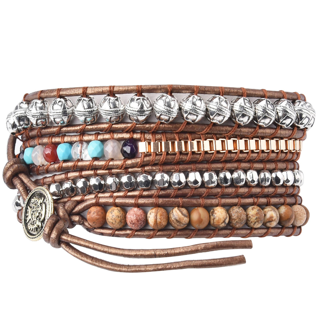 Bohemian Nights Watch Wrap Strap