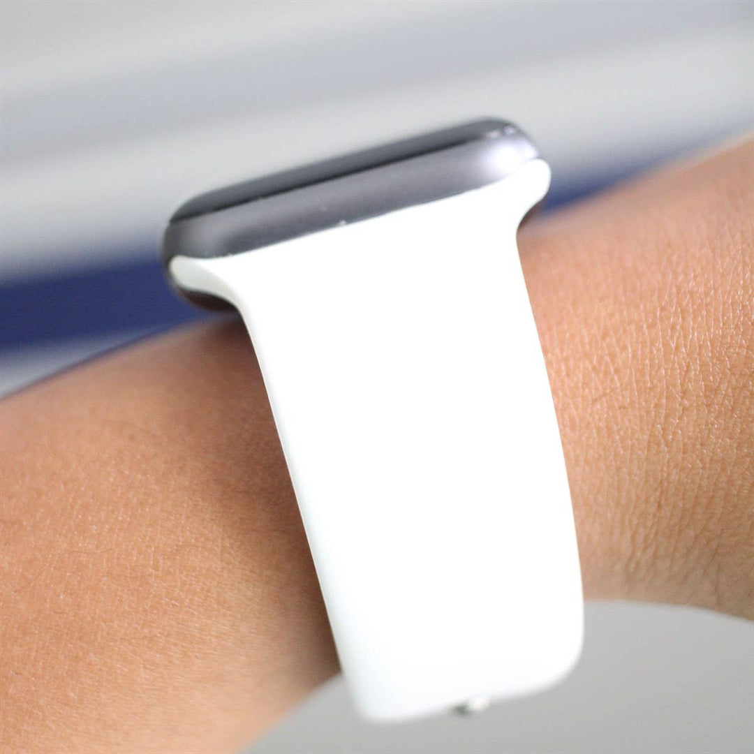 Solid Silicone Bands for Apple Watch
