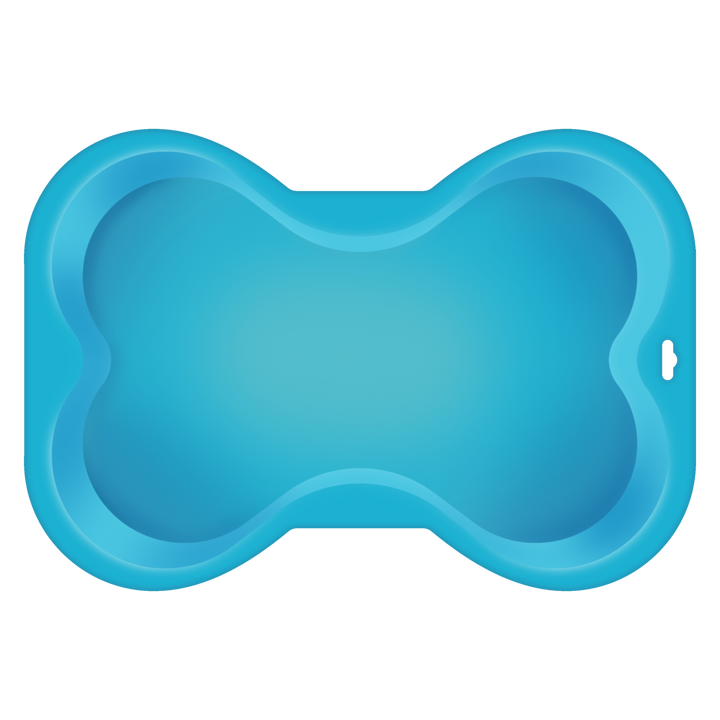 Dog Bone Shaped Silicone Cake Pan