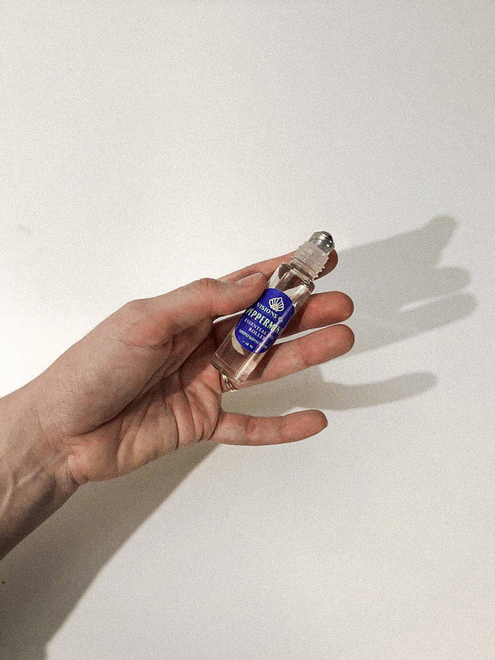 PEPPERMINT ROLLER | essential oil aromatherapy