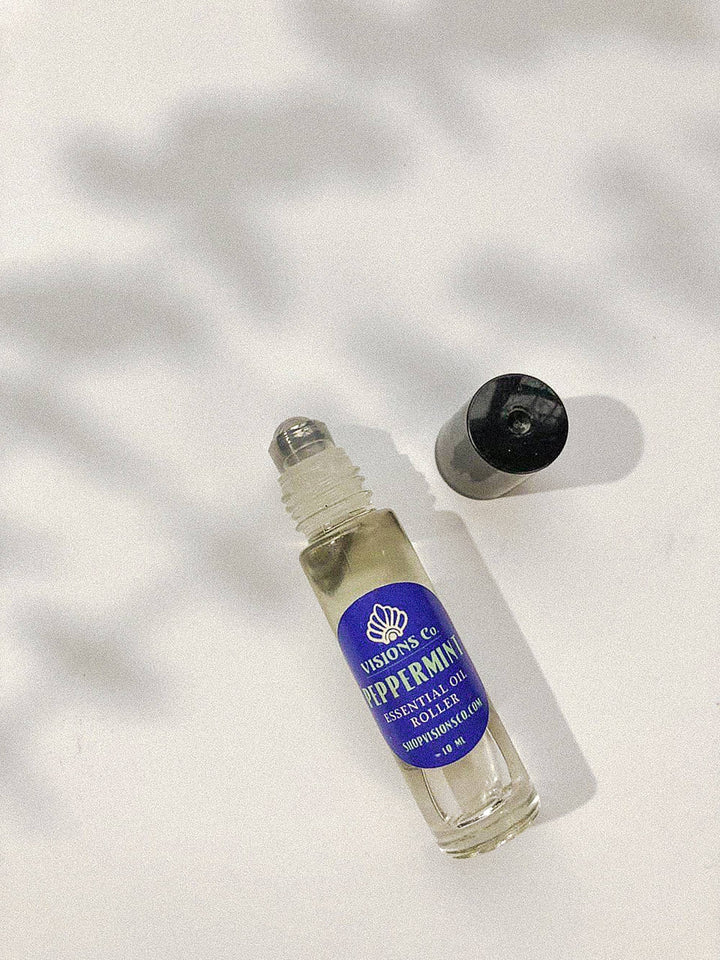 PEPPERMINT ROLLER | essential oil aromatherapy