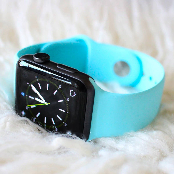Solid Silicone Bands for Apple Watch