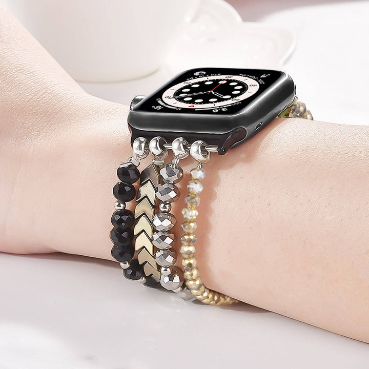 Arrow Beaded Apple Watch Elastic Band