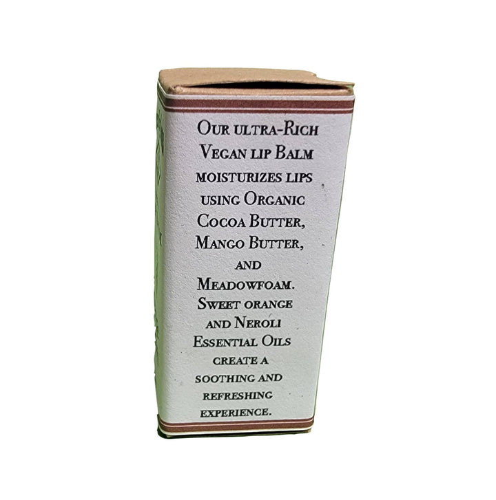 Orange Blossom Lip Balm | Paperboard Tube | All Natural