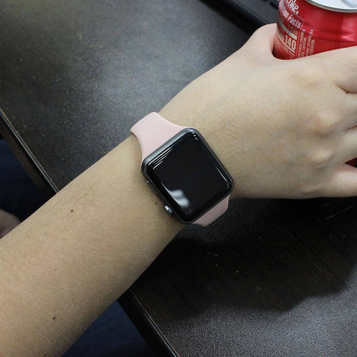 Solid Slim Apple Watch Silicone Bands