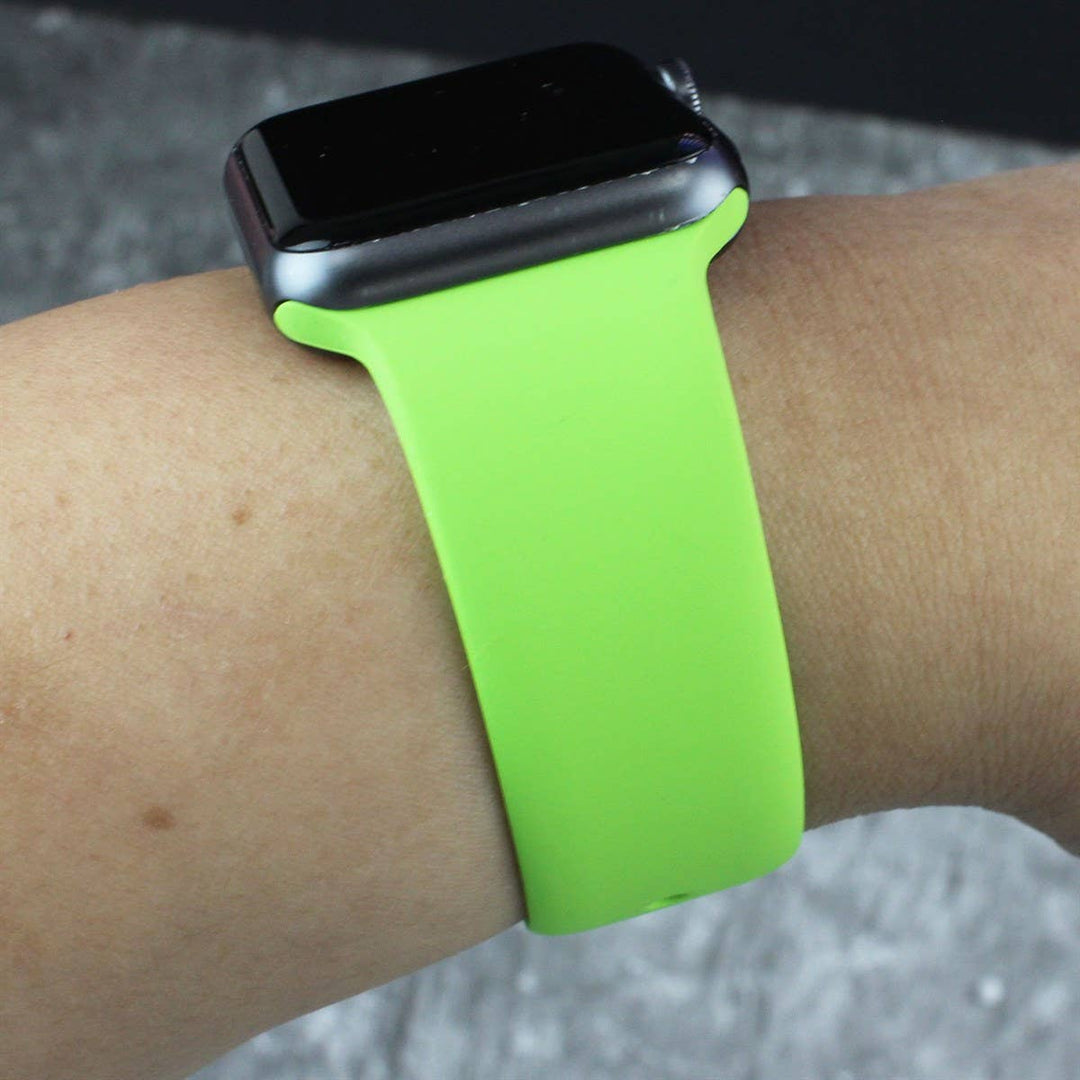 Solid Silicone Bands for Apple Watch