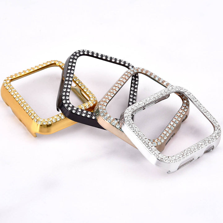 Rhinestone Crystal Bling Apple Watch Case Frame