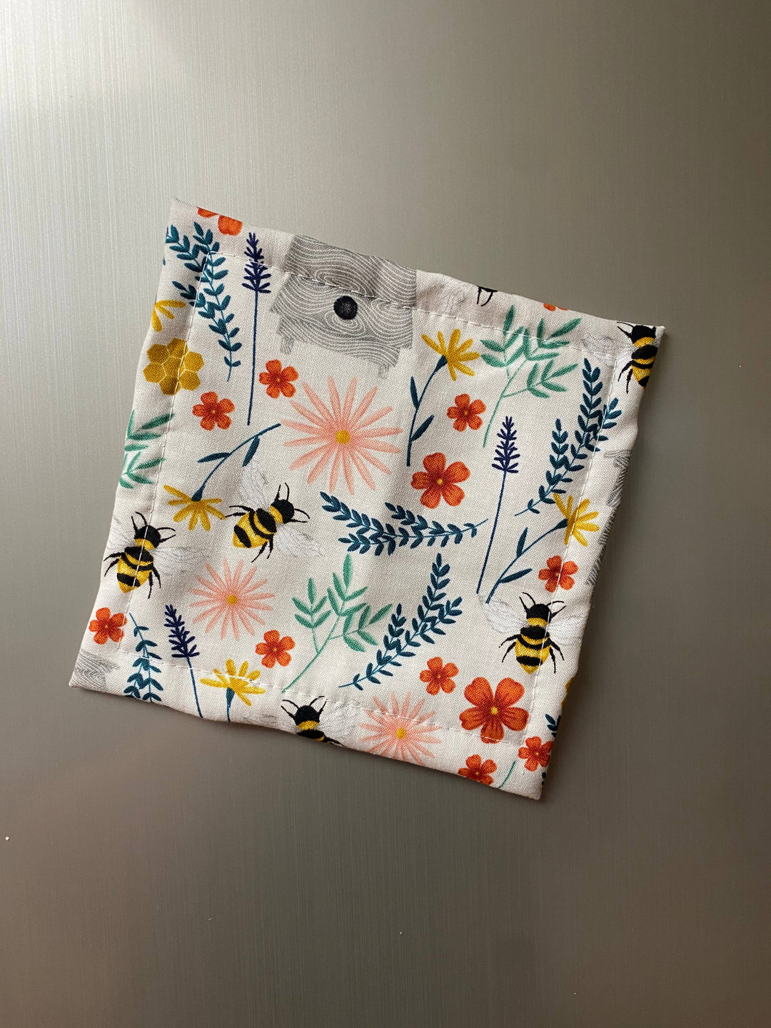 Magnetic Jar Opener in Lemon Stripe